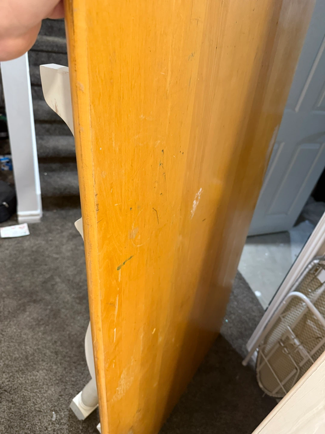 Wooden Table Top with Detachable Legs