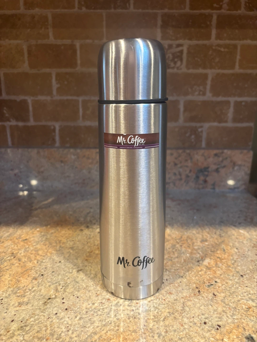 Mr. Coffee Stainless Steel Travel Mug