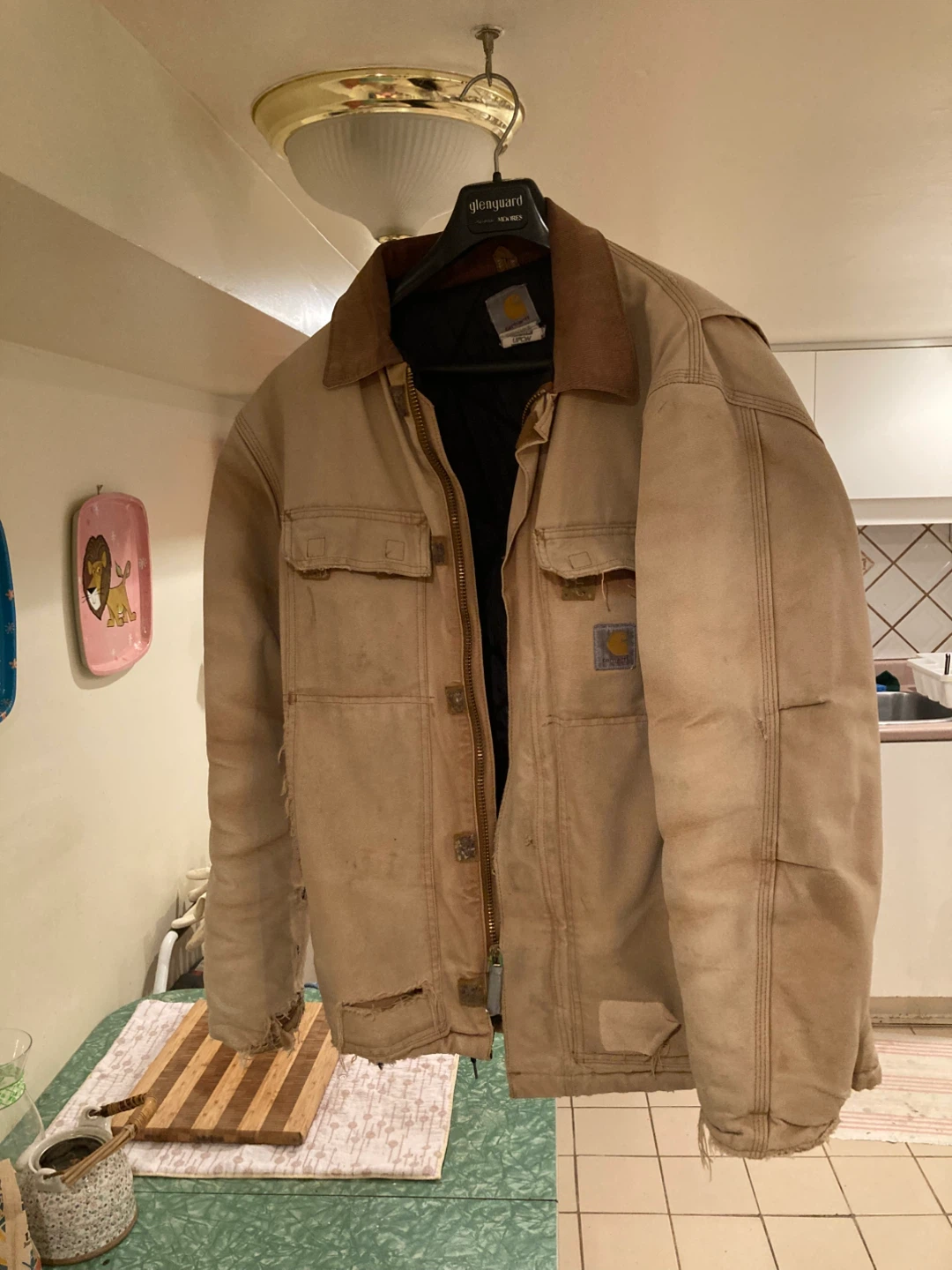 Carhartt Tan Work Jacket