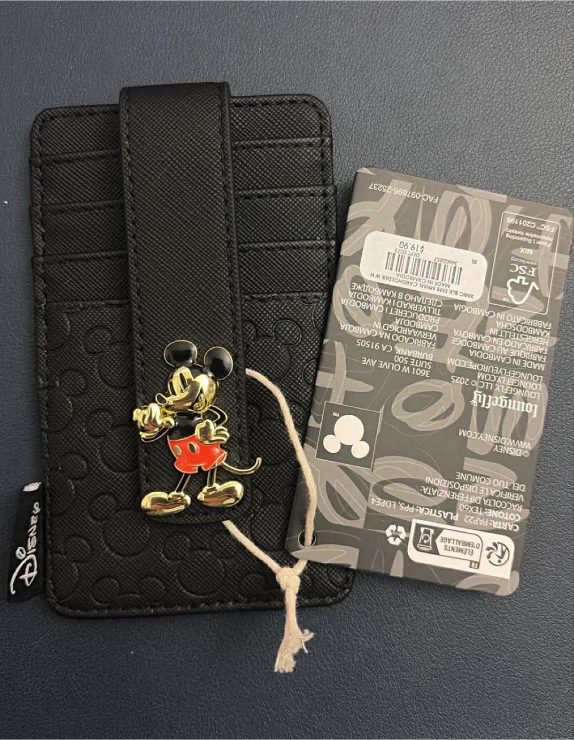 🥕Disney Mickey Mouse Card Holder Wallet - photo 2