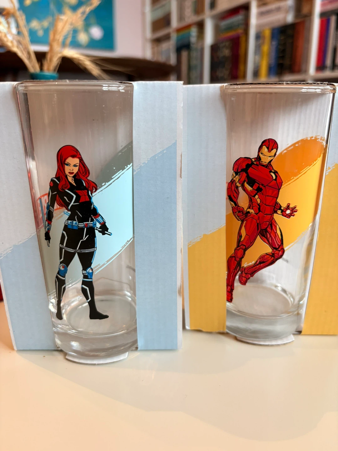 Marvel Avengers Black Widow & Iron Man Glasses (Set of 2) - photo 2