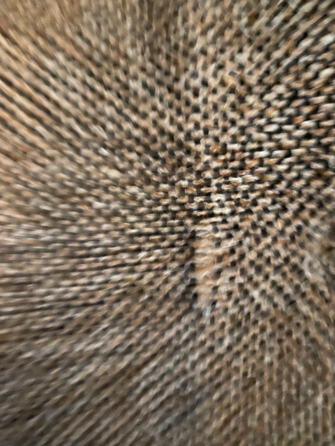 Brown Tweed Loveseat Sofa - photo 2