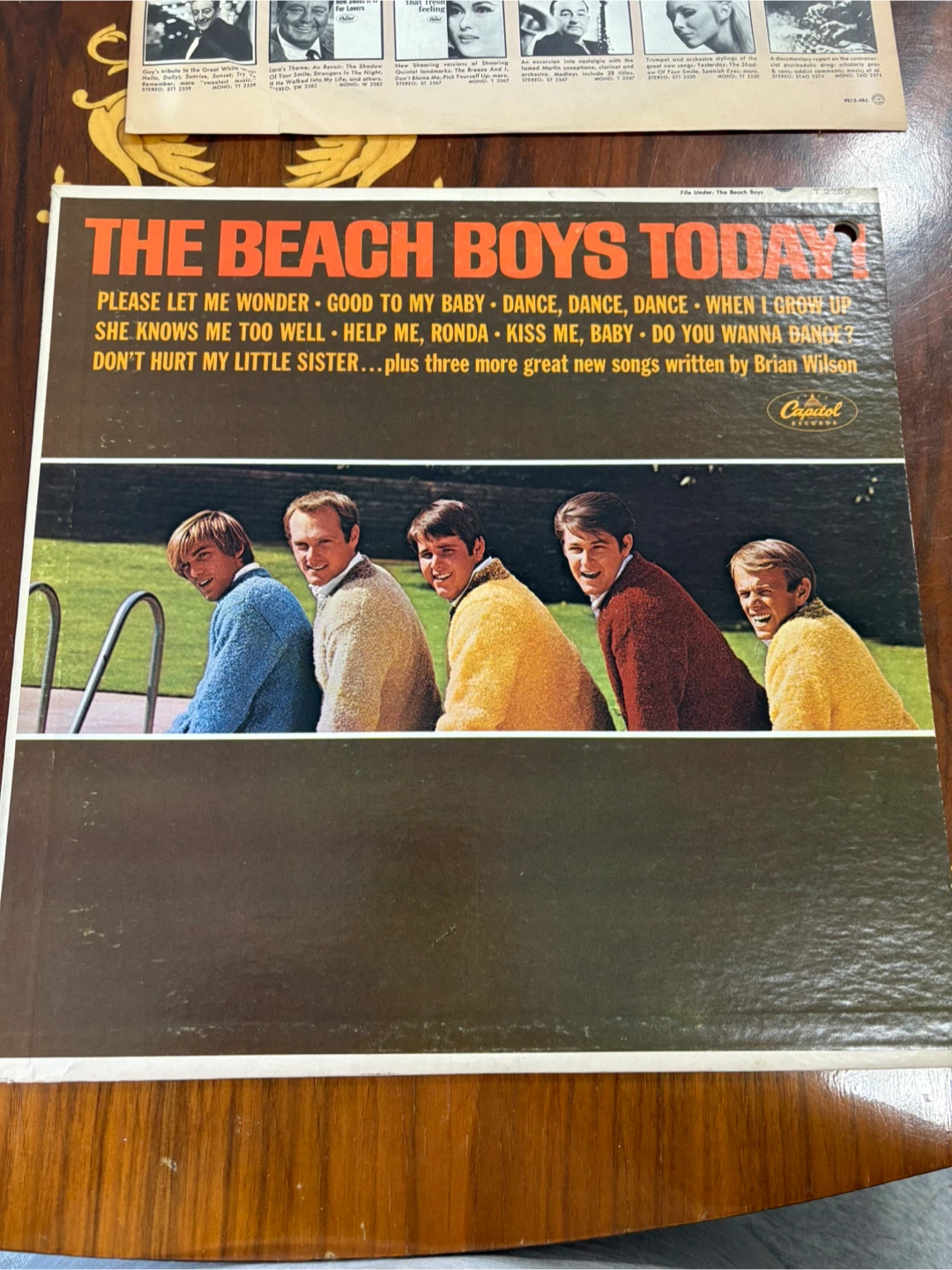 The Beach Boys Today! Vinyl Record