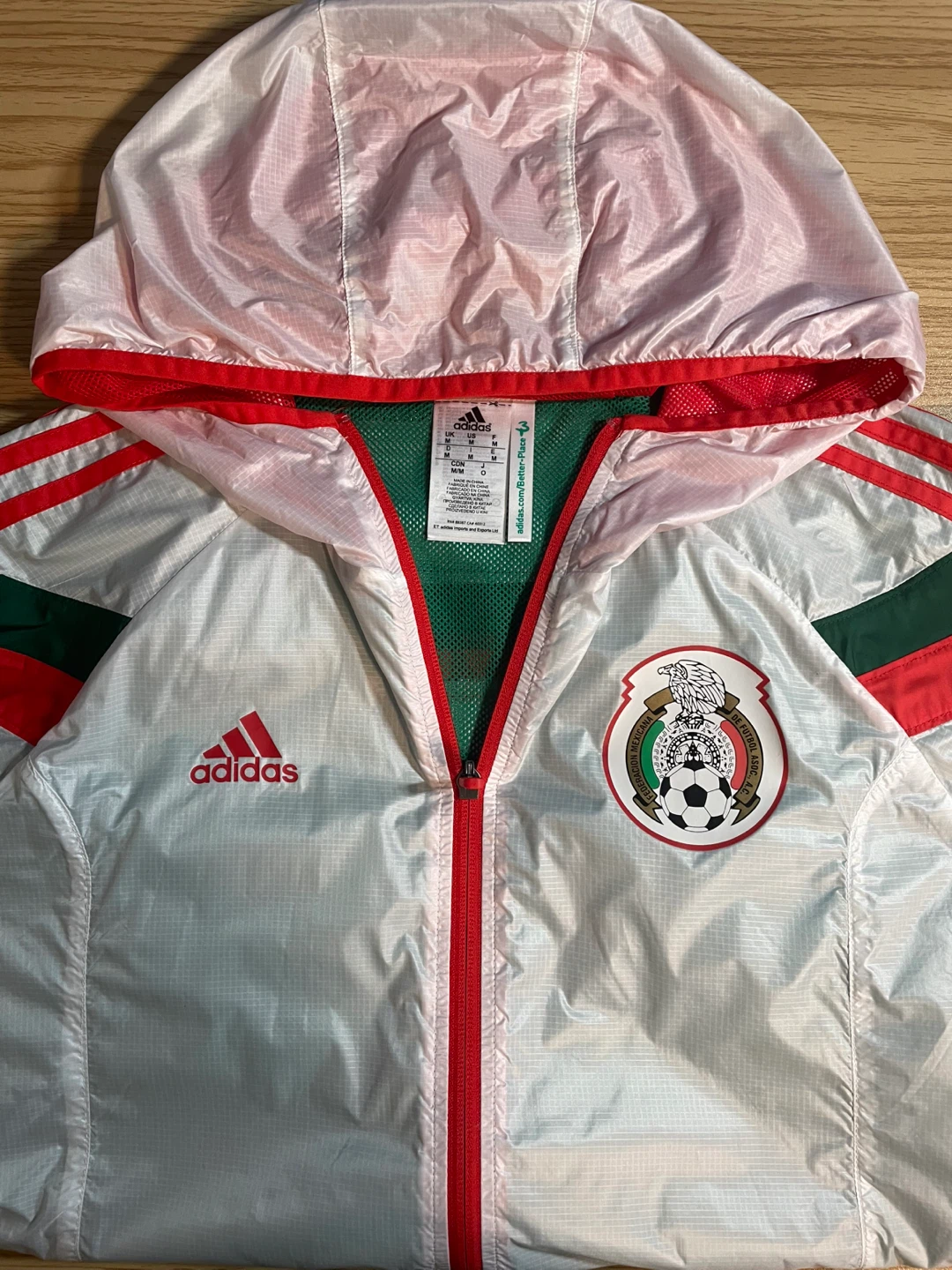 ADIDAS MEXICO WORLD CUP 2014 WINDBREAKER - photo 2