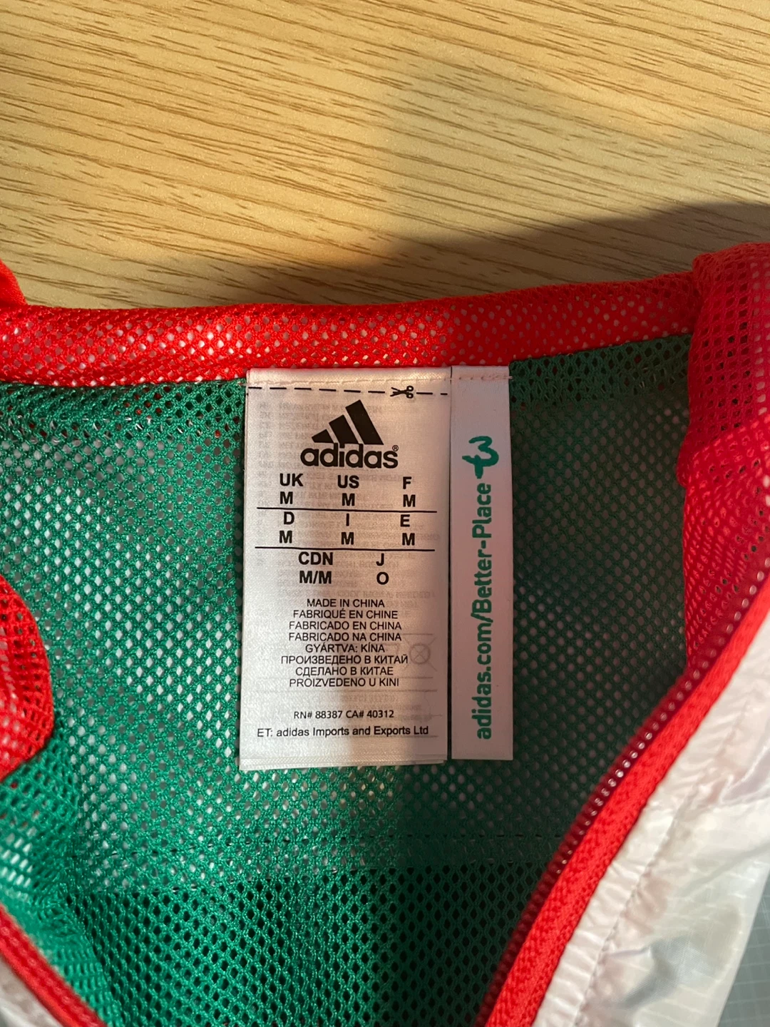 ADIDAS MEXICO WORLD CUP 2014 WINDBREAKER - photo 3