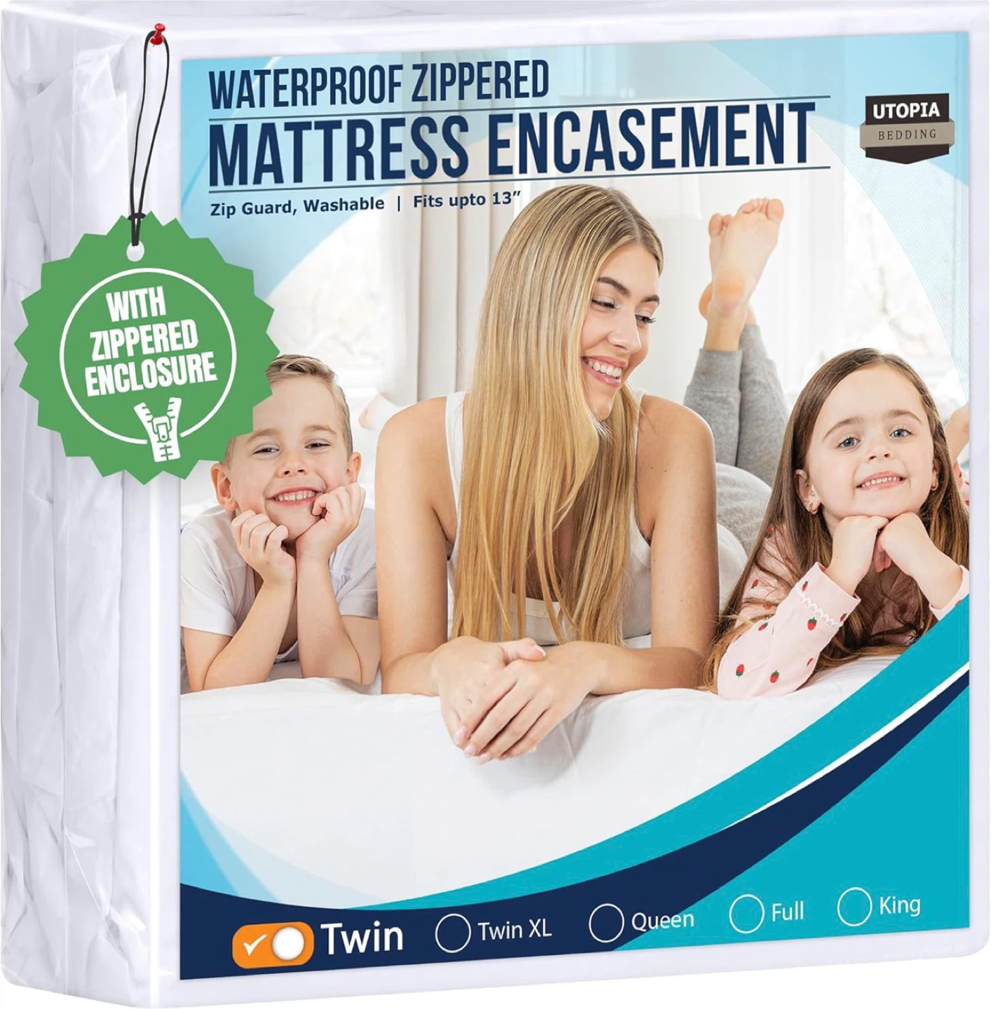8 inch Mattress with Waterproof Cover and Fitted Cover - Twin - photo 4