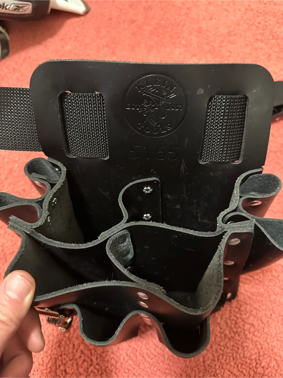 Klein Tools 5165 10 Pocket Tool Pouch Knife Snap - photo 2