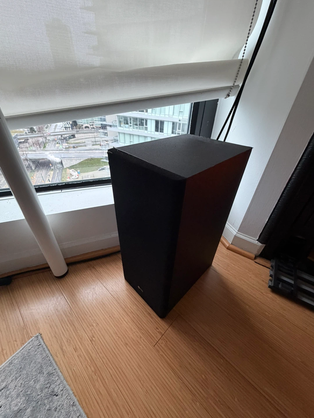 LG Television and Black Subwoofer Speaker - photo 2