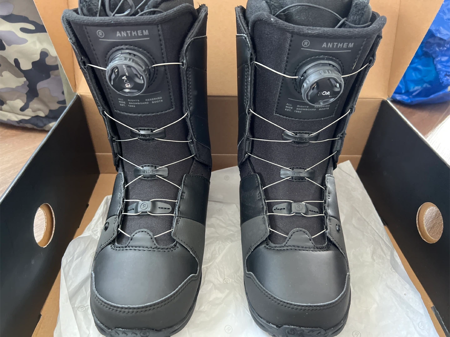 Ride Anthem Snowboard Boots - Black - Size 9 - photo 2