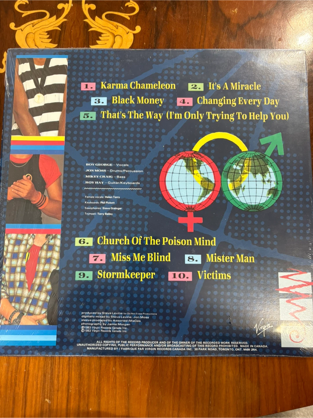 Culture Club Colour By Numbers Vinyl Record - photo 2