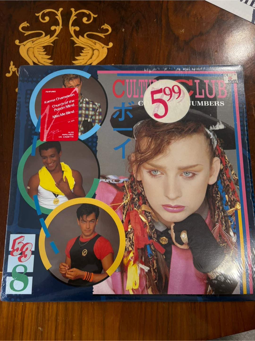 Culture Club Colour By Numbers Vinyl Record