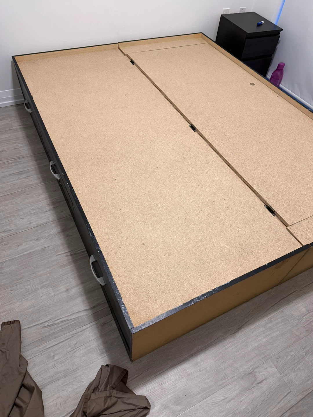 Black Storage Bed Frame - photo 3