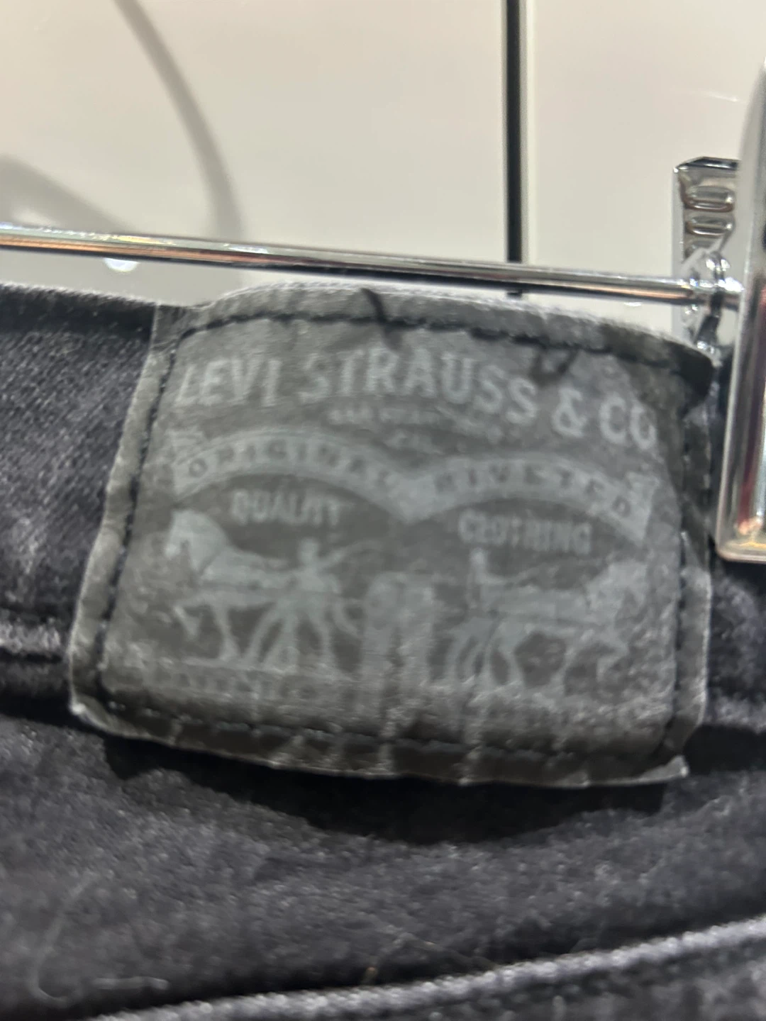 Levi's Women's Black Denim Jeans - photo 5