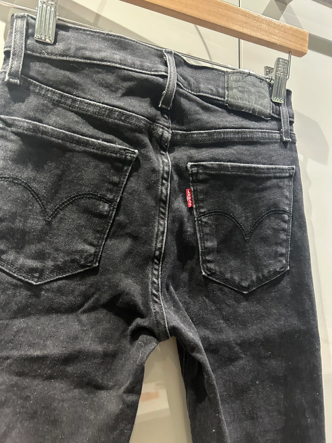 Levi's Women's Black Denim Jeans - photo 2
