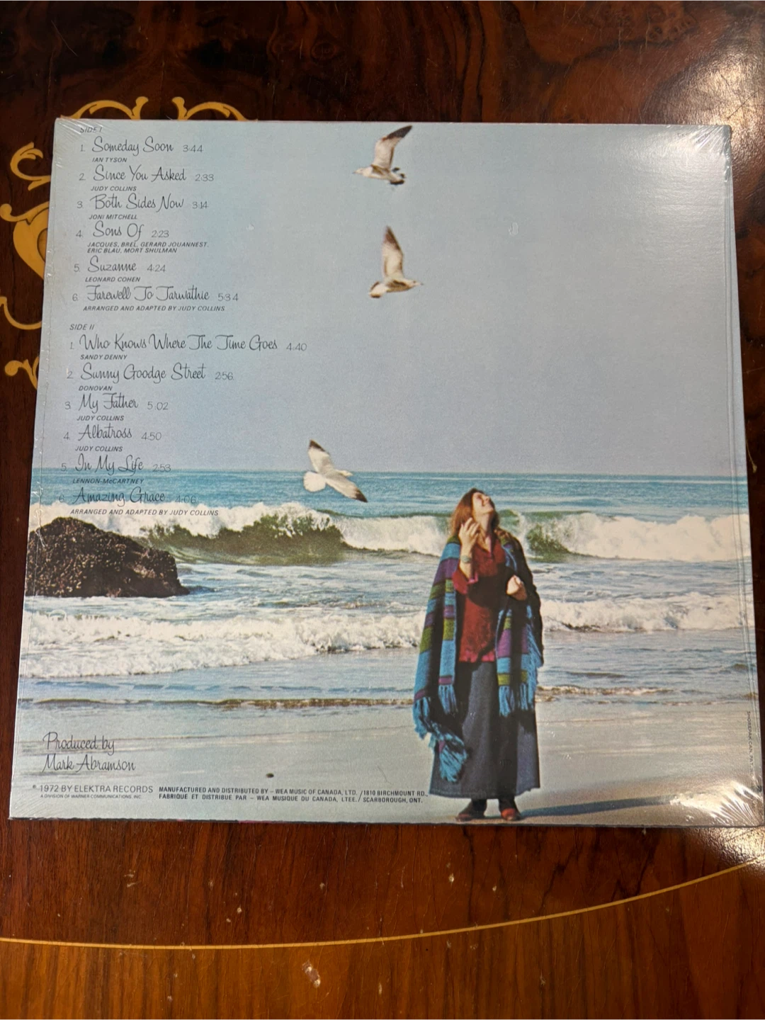 SEALED Original Canadian Pressing 1972 The Best of Judy Collins - photo 2