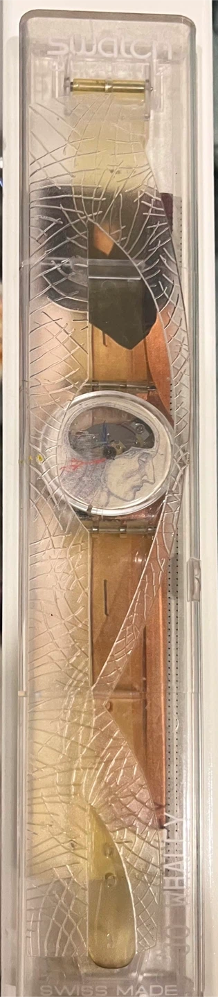 Swatch Watch - Clear Band with Profile Design - photo 2