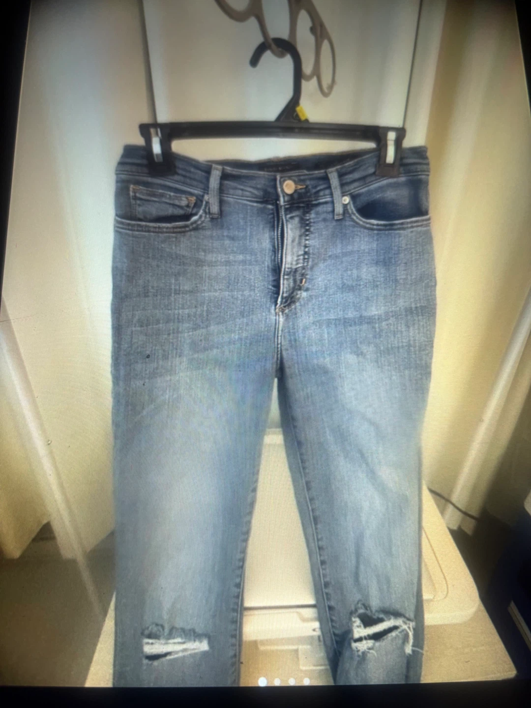 Jeans Banana Republic bleus déchirés