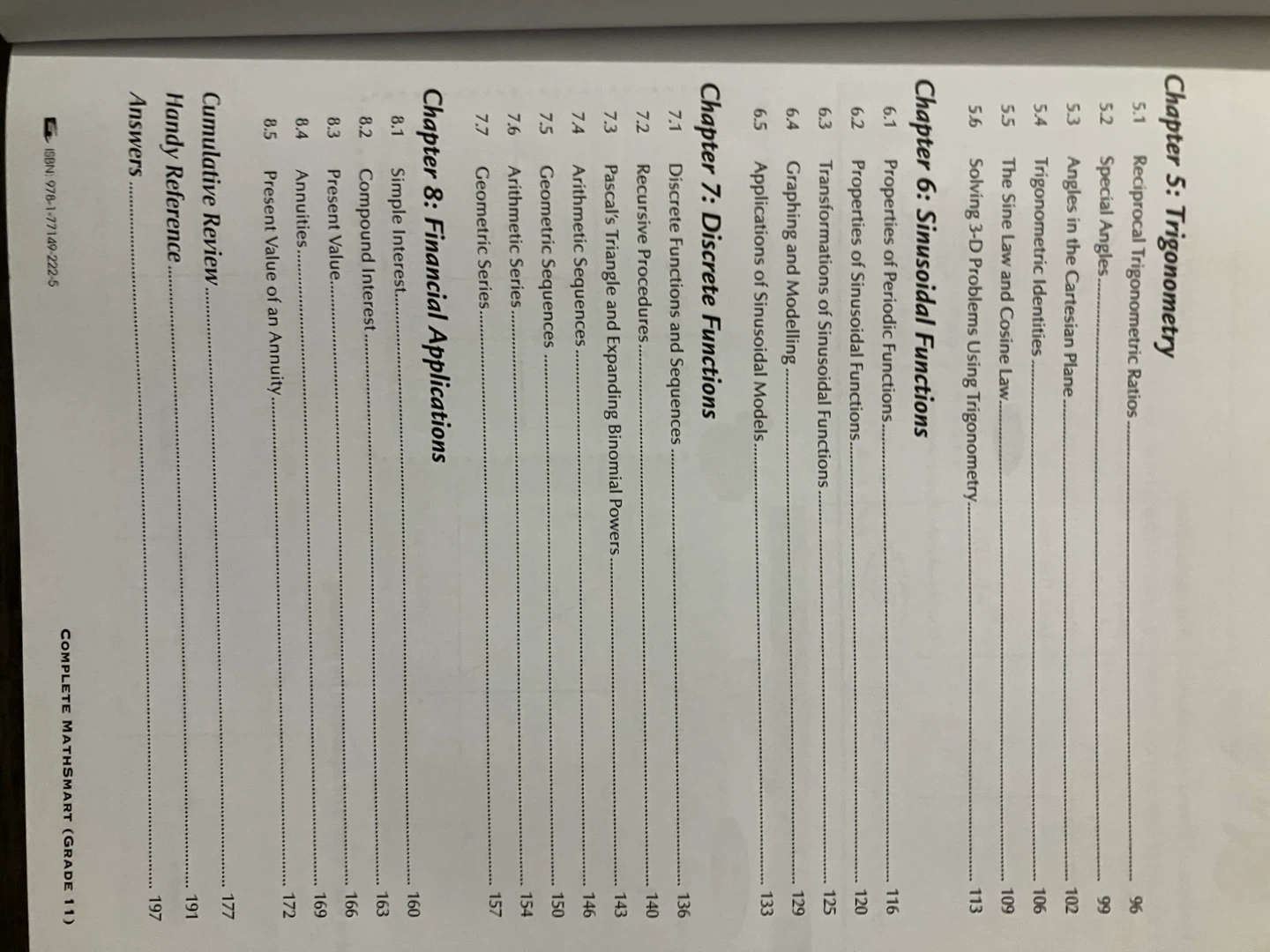 Complete MathSmart 11 Grade Workbook - photo 3