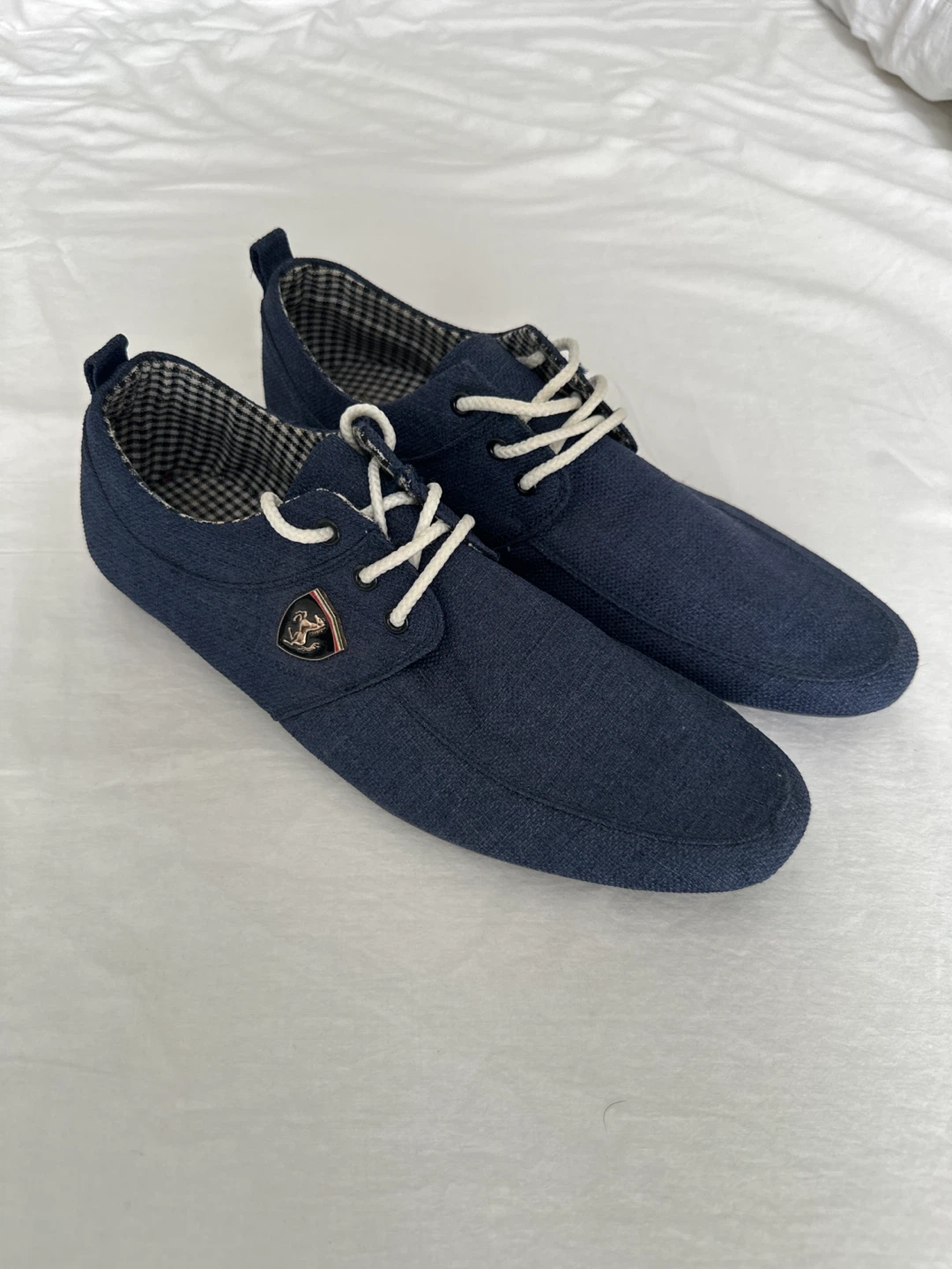 Unused Men's Blue Casual Shoes Size 9