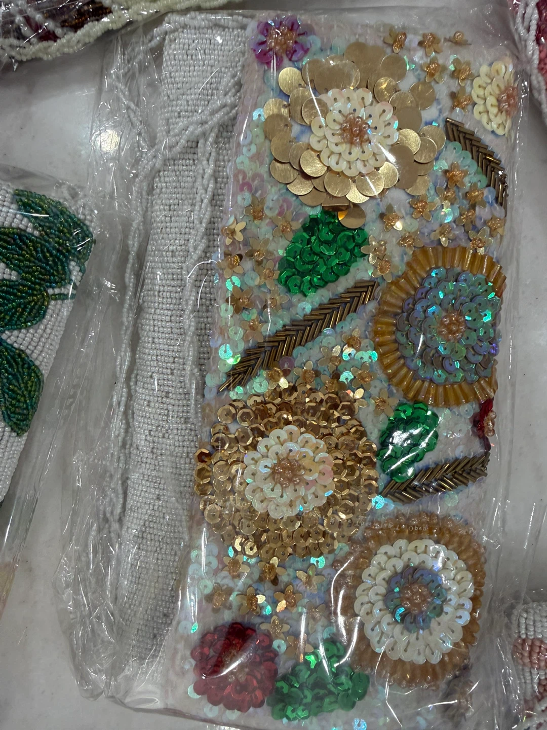 Beaded Clutch Purses - Floral, Fruit & Stripe Designs - photo 5