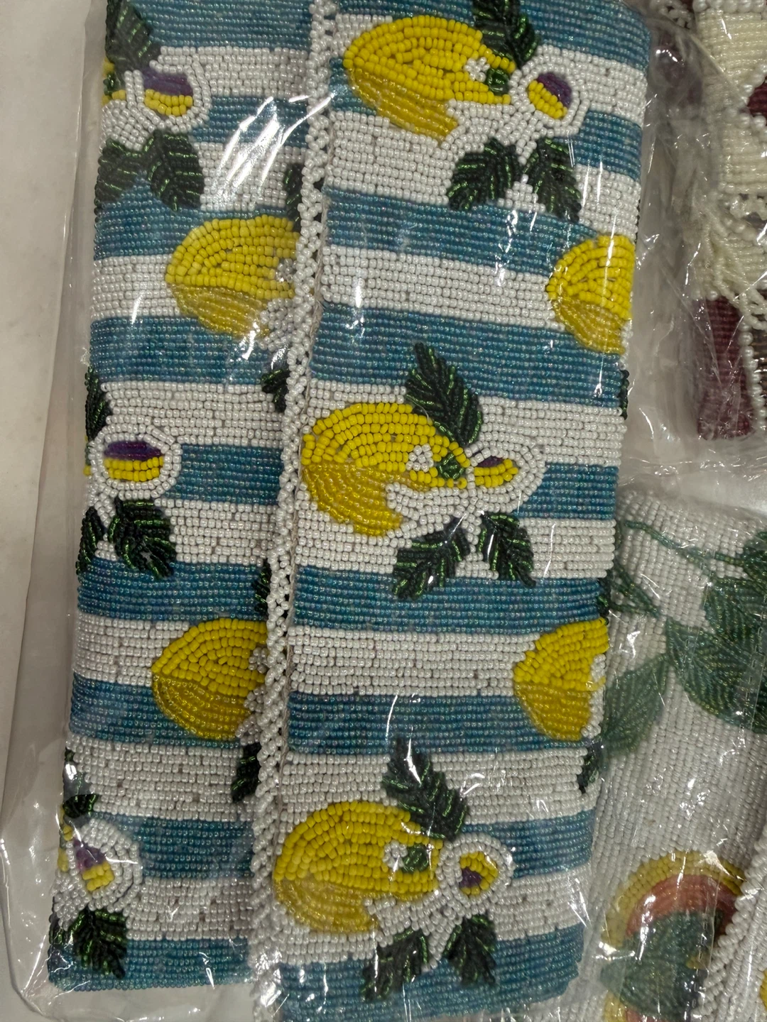 Beaded Clutch Purses - Floral, Fruit & Stripe Designs - photo 3