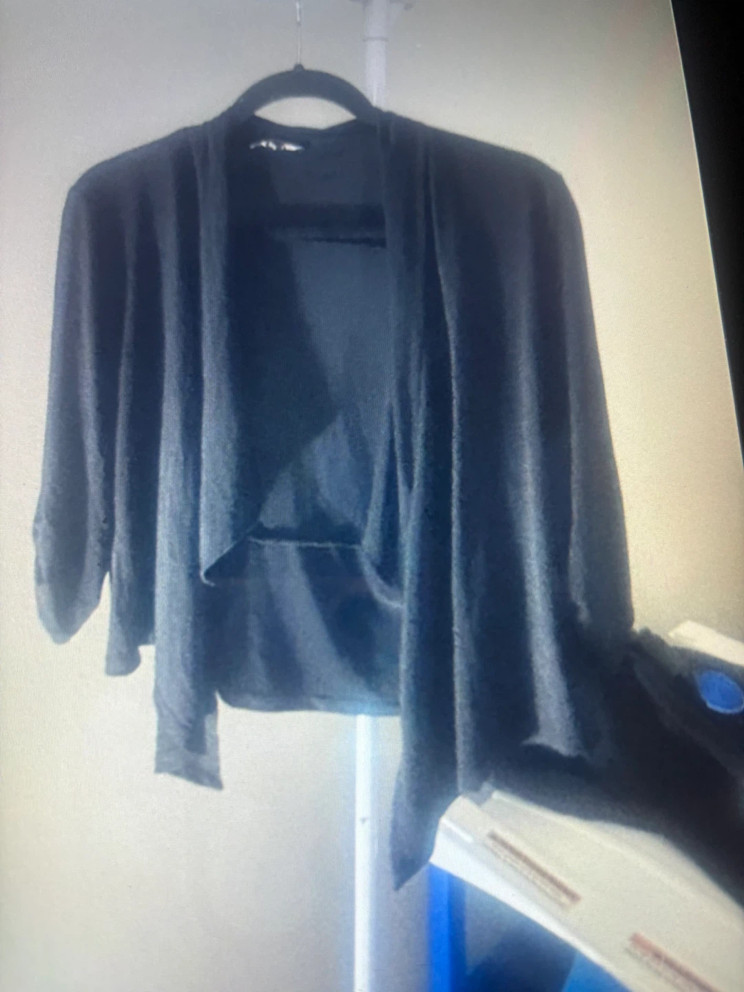 Cardigan noir Lori Michaels Collection - photo 2