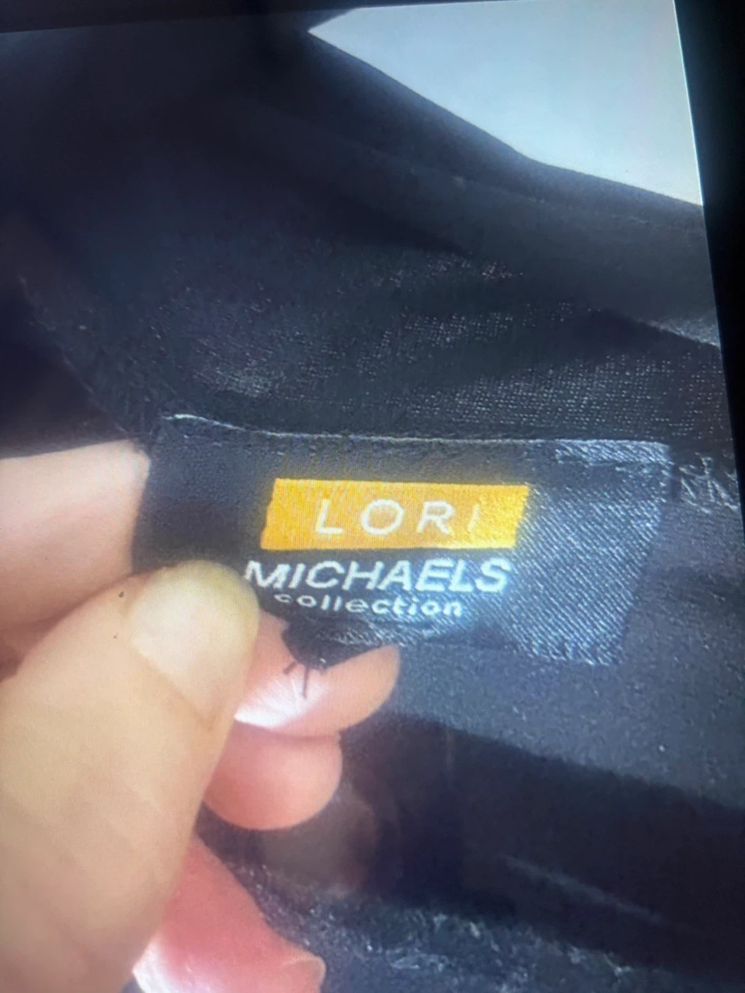 Cardigan noir Lori Michaels Collection - photo 3