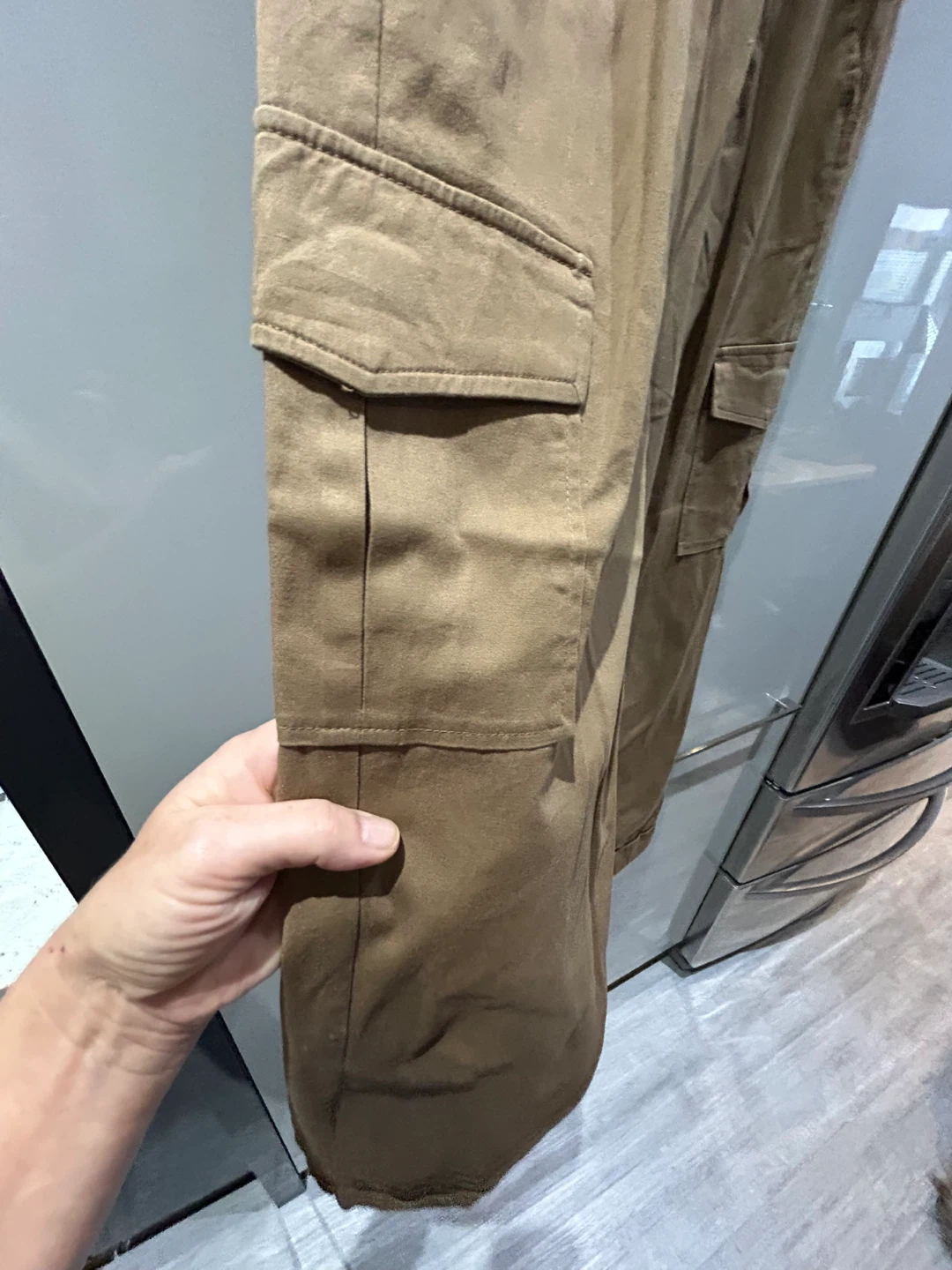 Sans Souci Brown Cargo Pants - photo 2