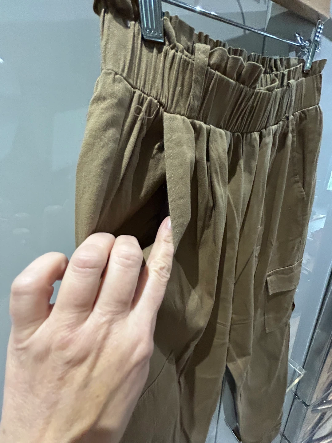 Sans Souci Brown Cargo Pants - photo 4