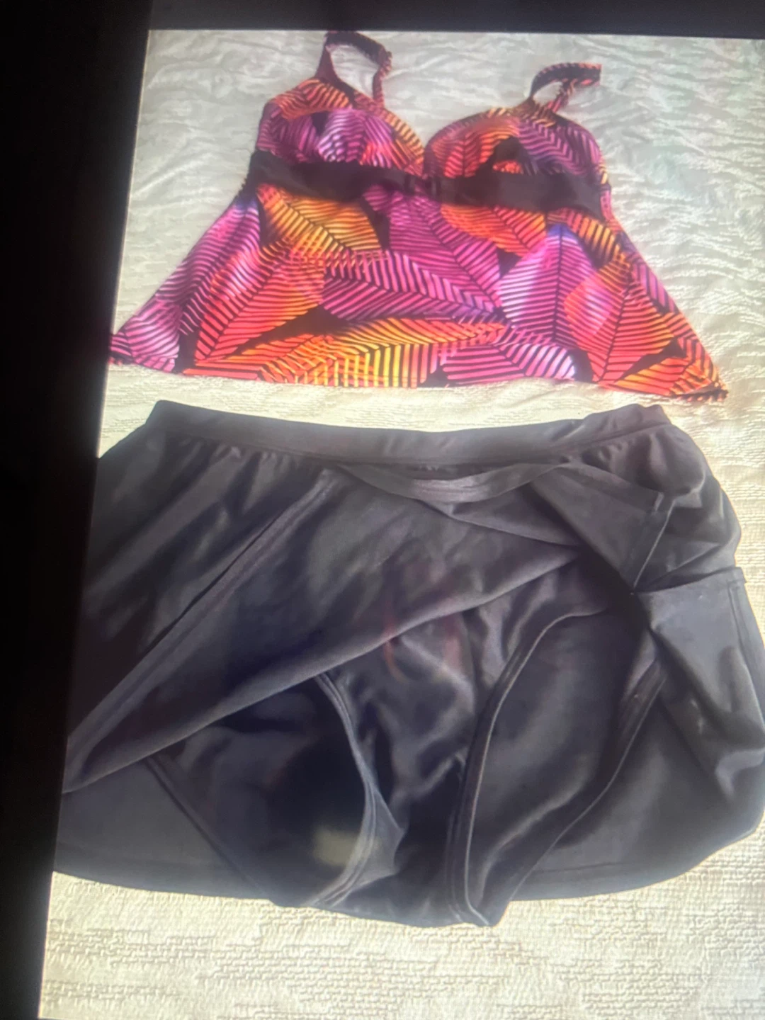 Ensemble de maillot de bain tankini imprimé - photo 4
