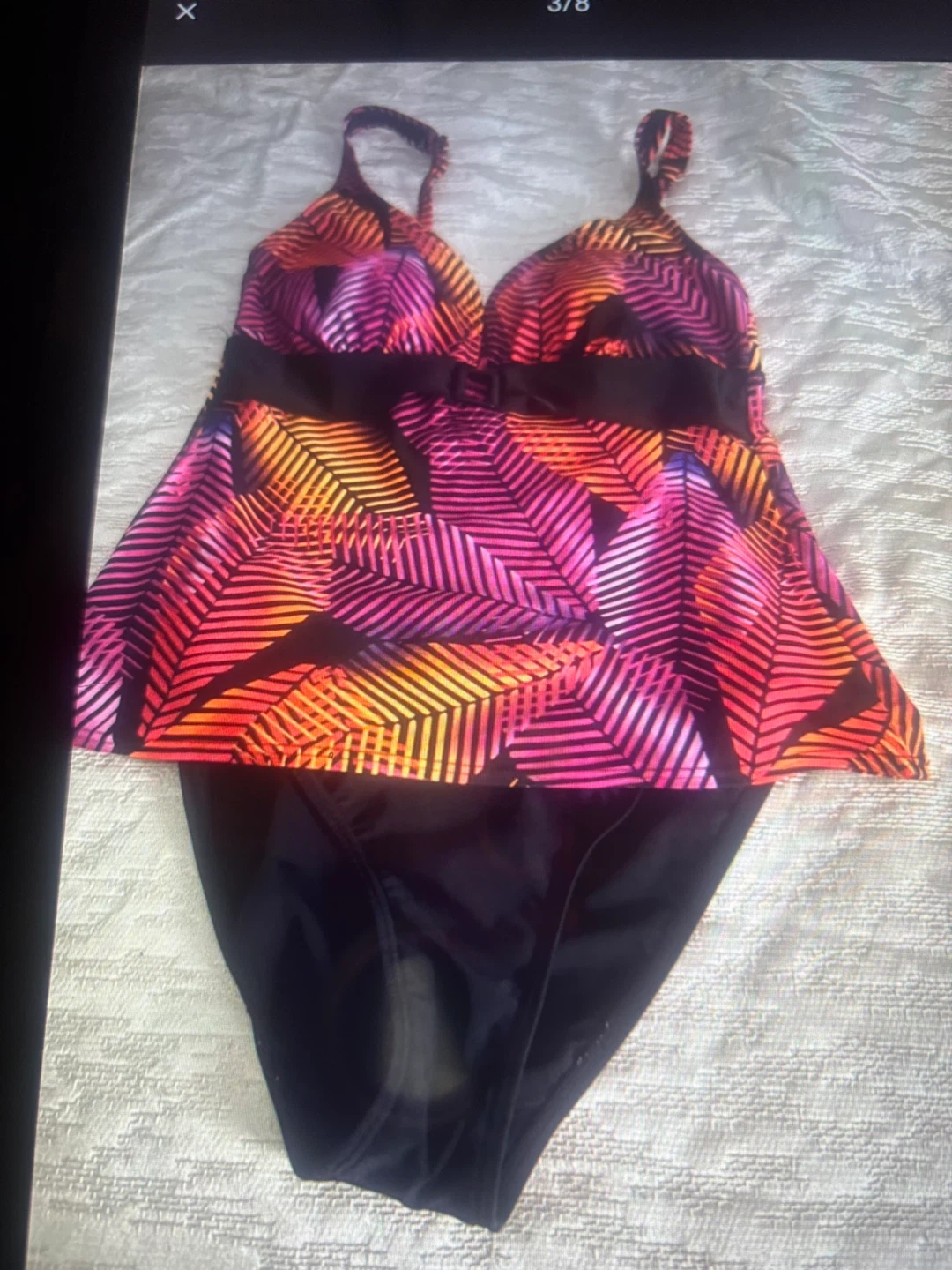 Ensemble de maillot de bain tankini imprimé - photo 3