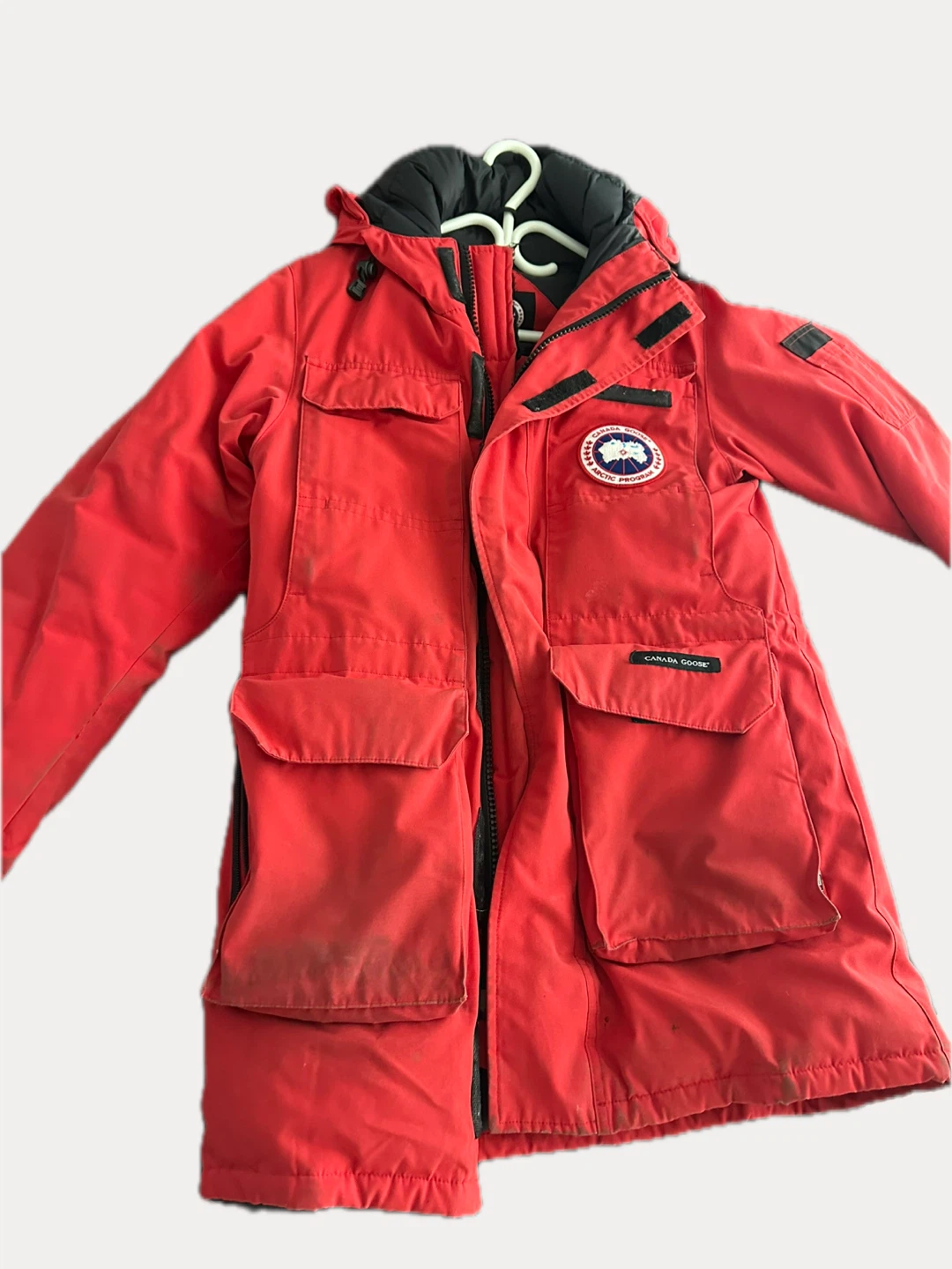 Canada Goose Red Parka Jacket - photo 2