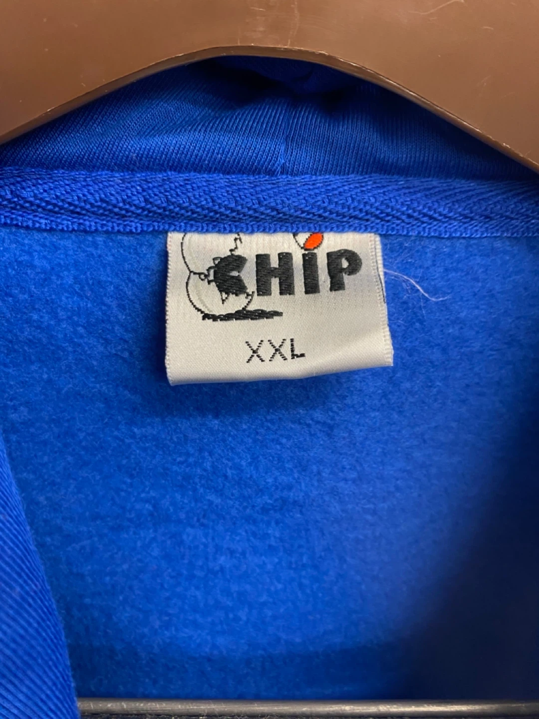 Blue Full Zip Chip Italia Hoodie Fits - XL to 2XL - photo 5