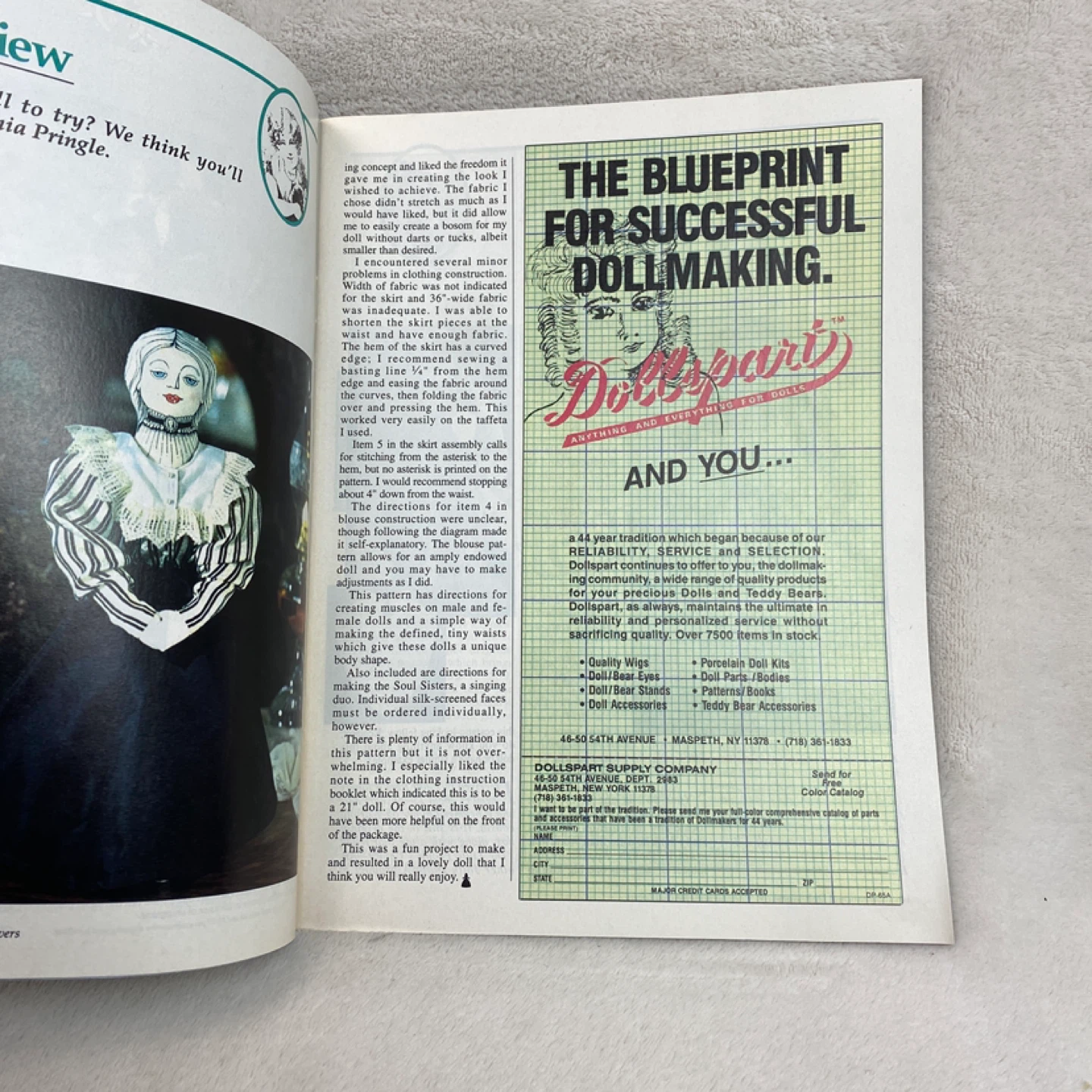 🥕 International Doll World Magazine - June 1991 - photo 2