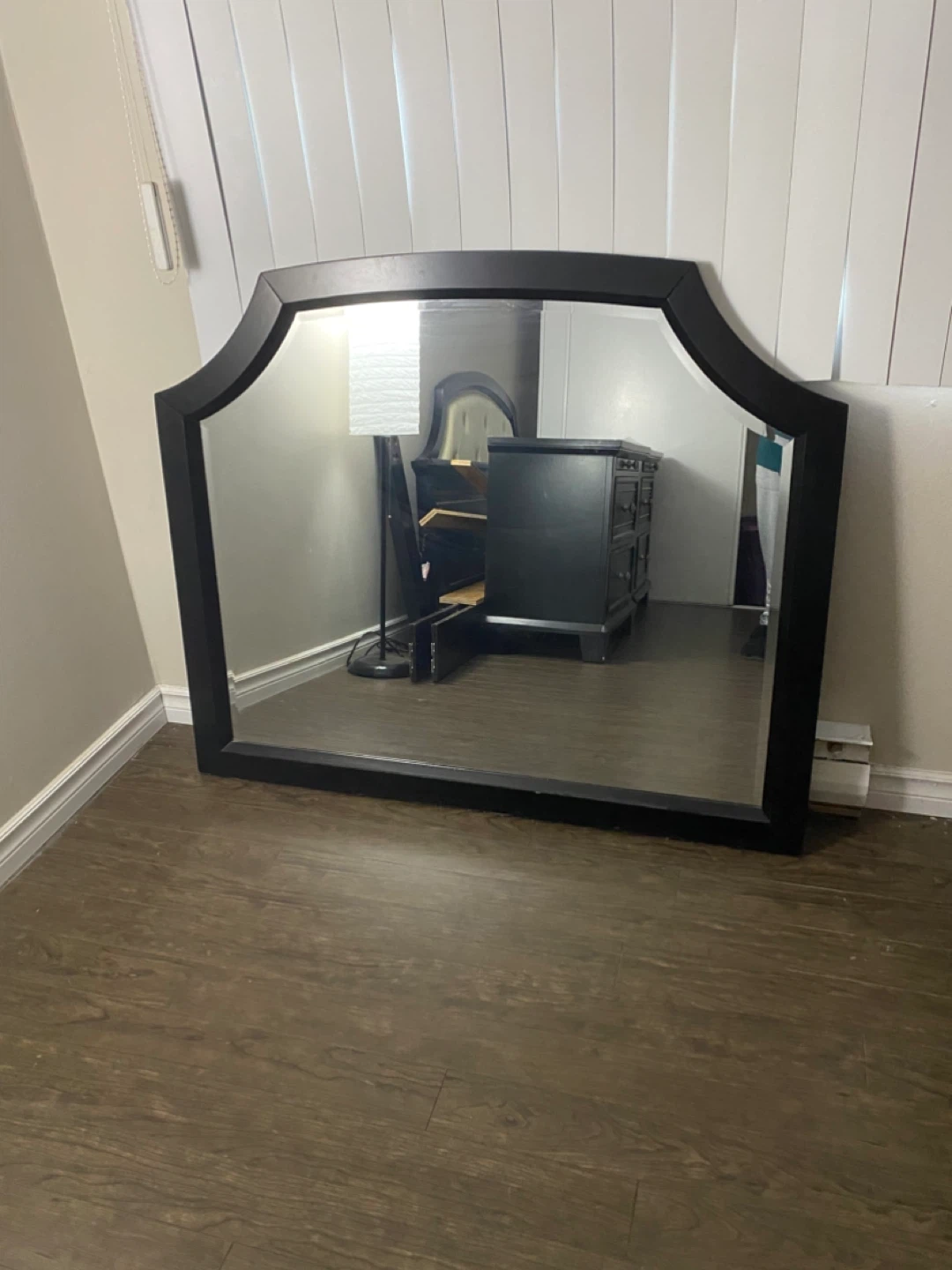 Black Dresser with Mirror - photo 2