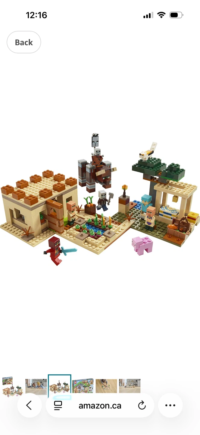 Retired Minecraft Lego 21160 - The Illager Raid - photo 3