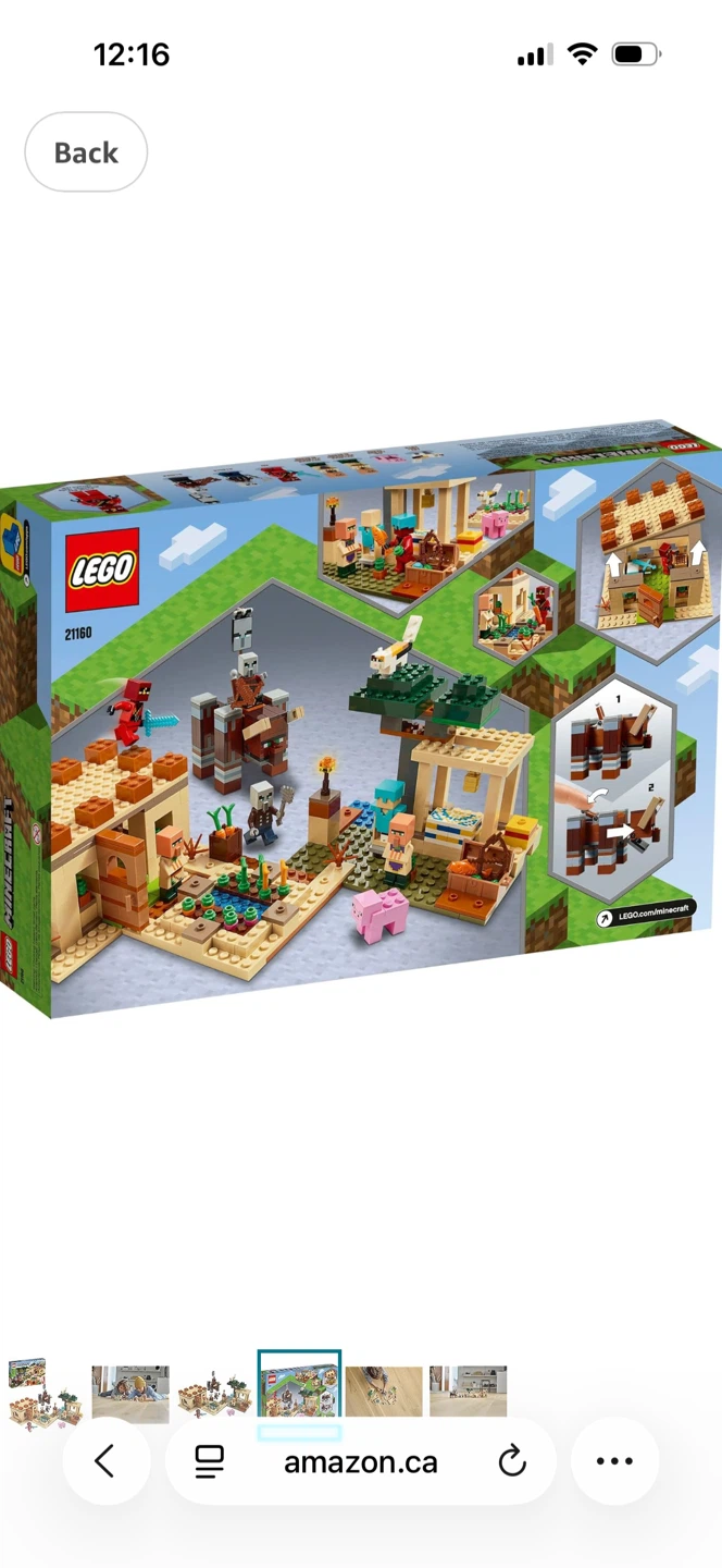 Retired Minecraft Lego 21160 - The Illager Raid - photo 2