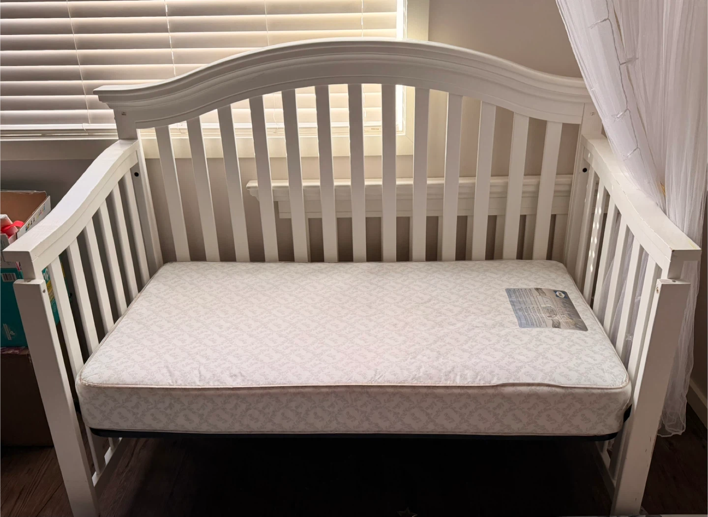 White Baby Crib - photo 2