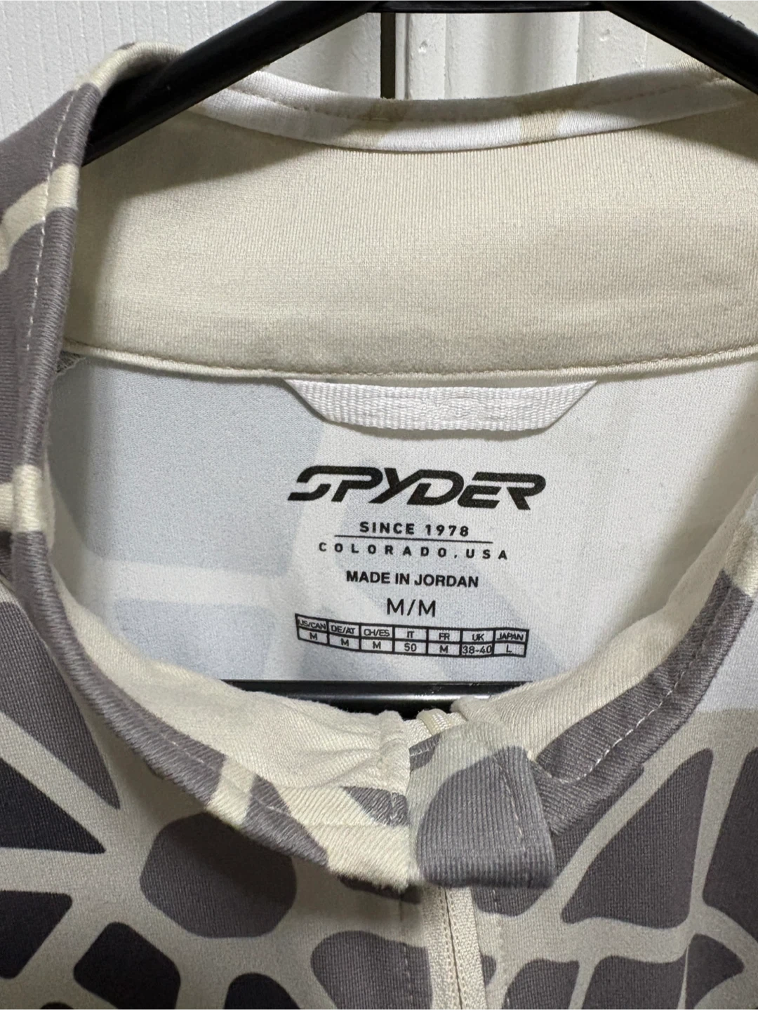 Spyder Men's 1/4 Zip Long Sleeve Shirt M/M - photo 3