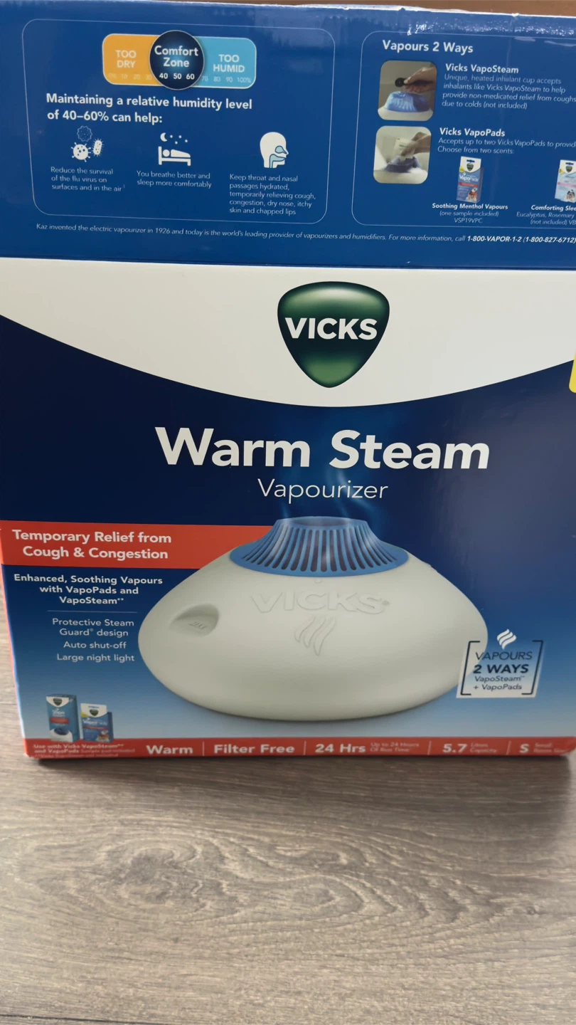 Vicks Warm Steam Vaporizer
