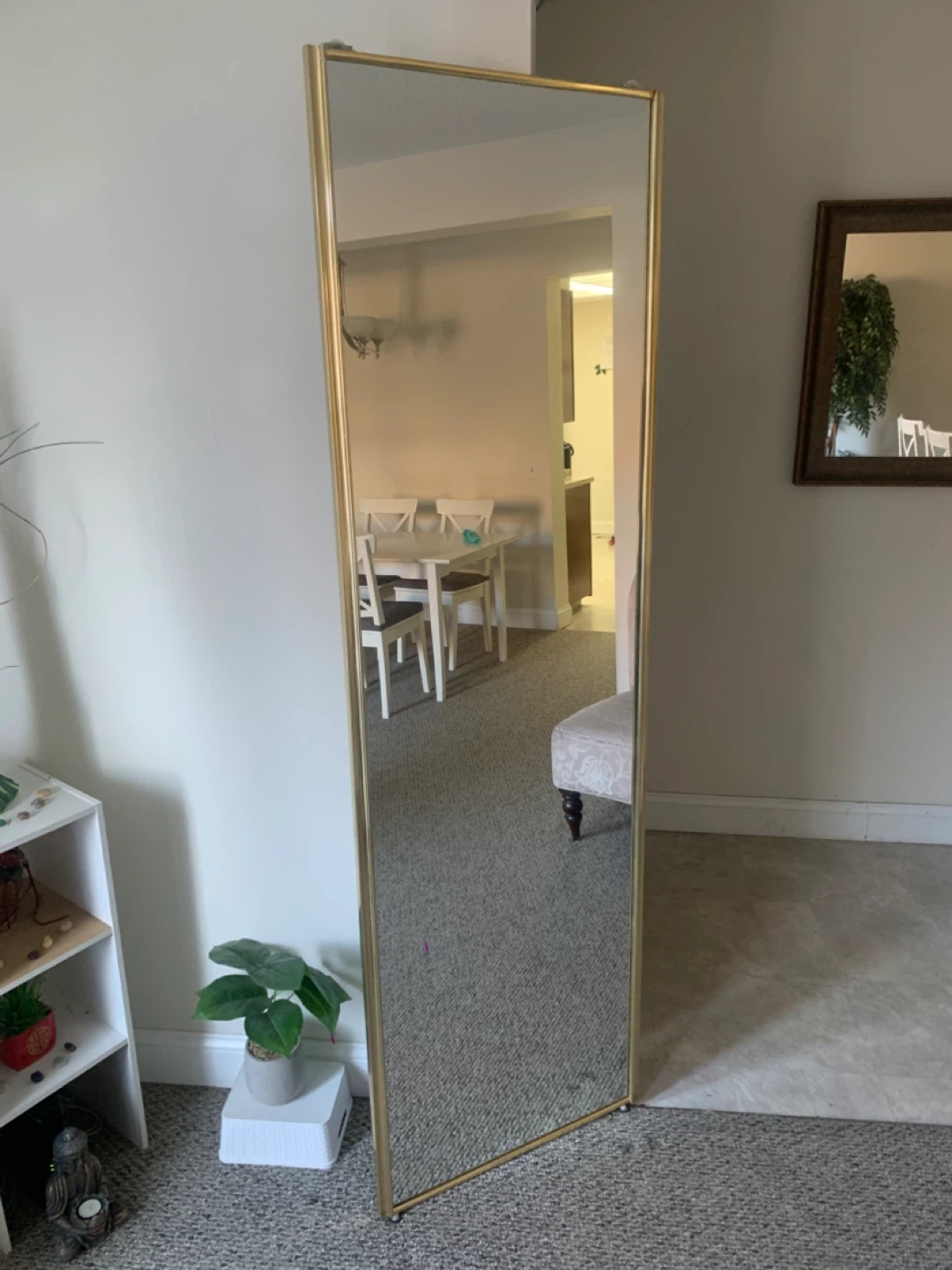 Large Mirror - Full Length Standing Mirror with Gold Frame - photo 2