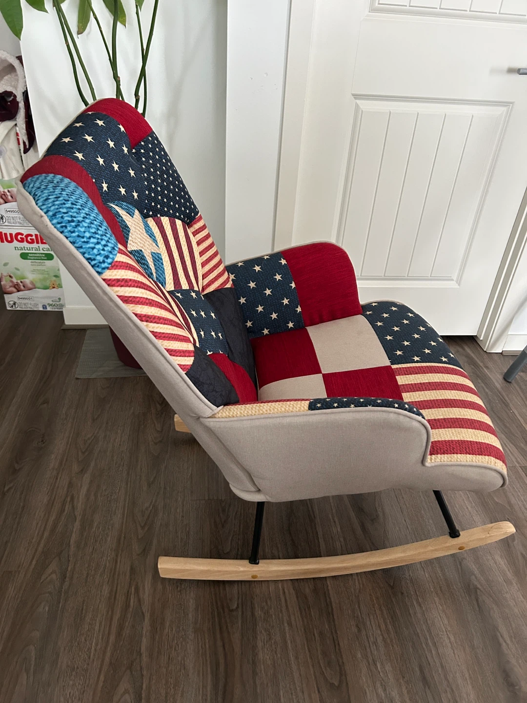 Patchwork Rocking Chair - photo 3