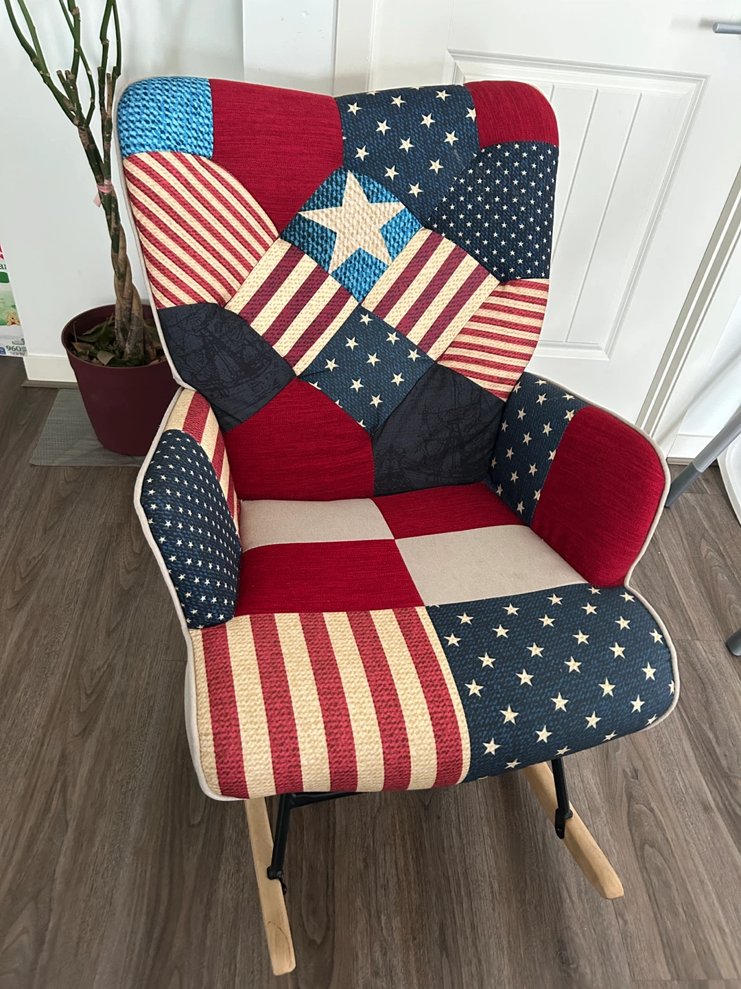 Patchwork Rocking Chair