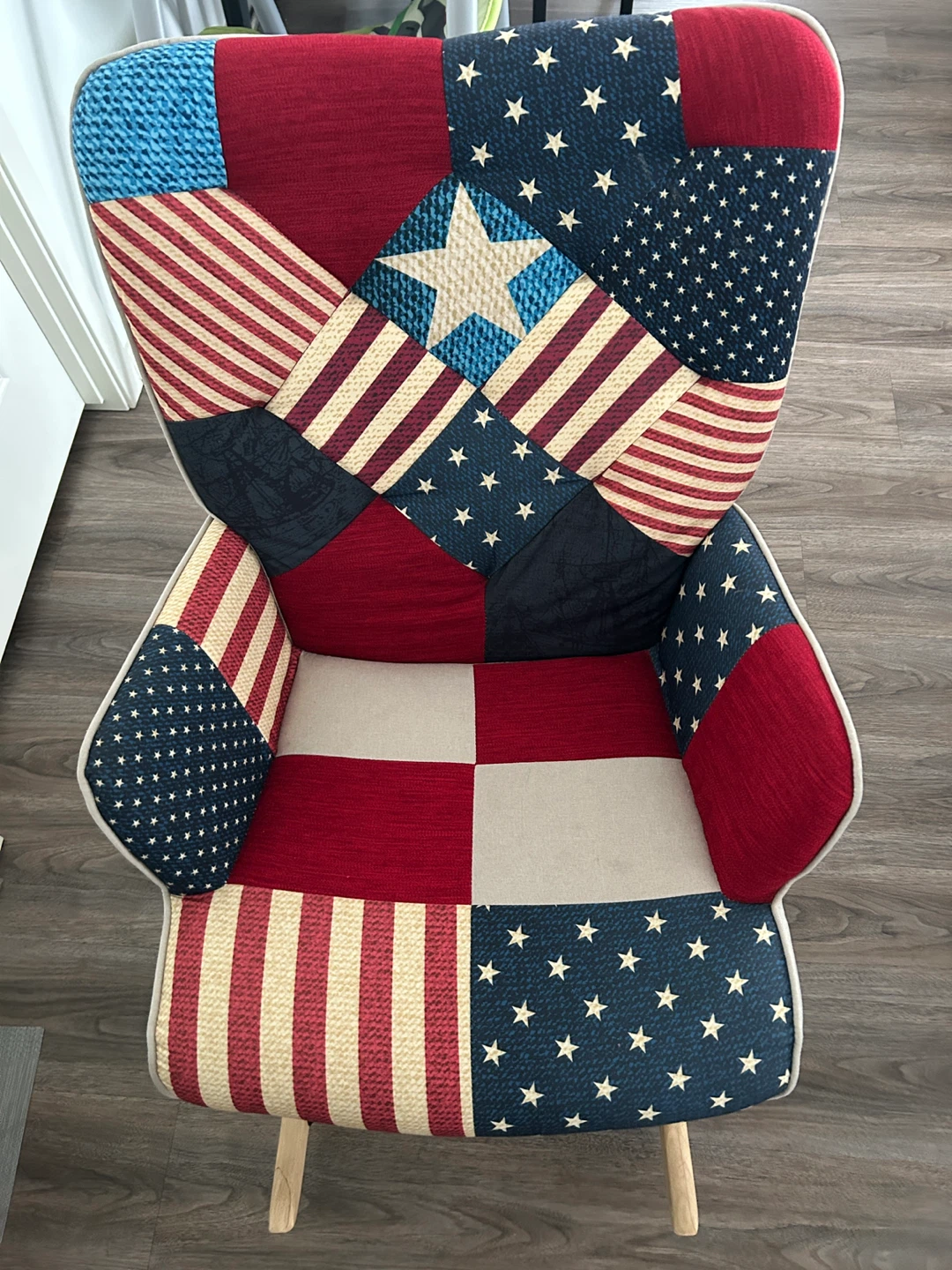 Patchwork Rocking Chair - photo 2