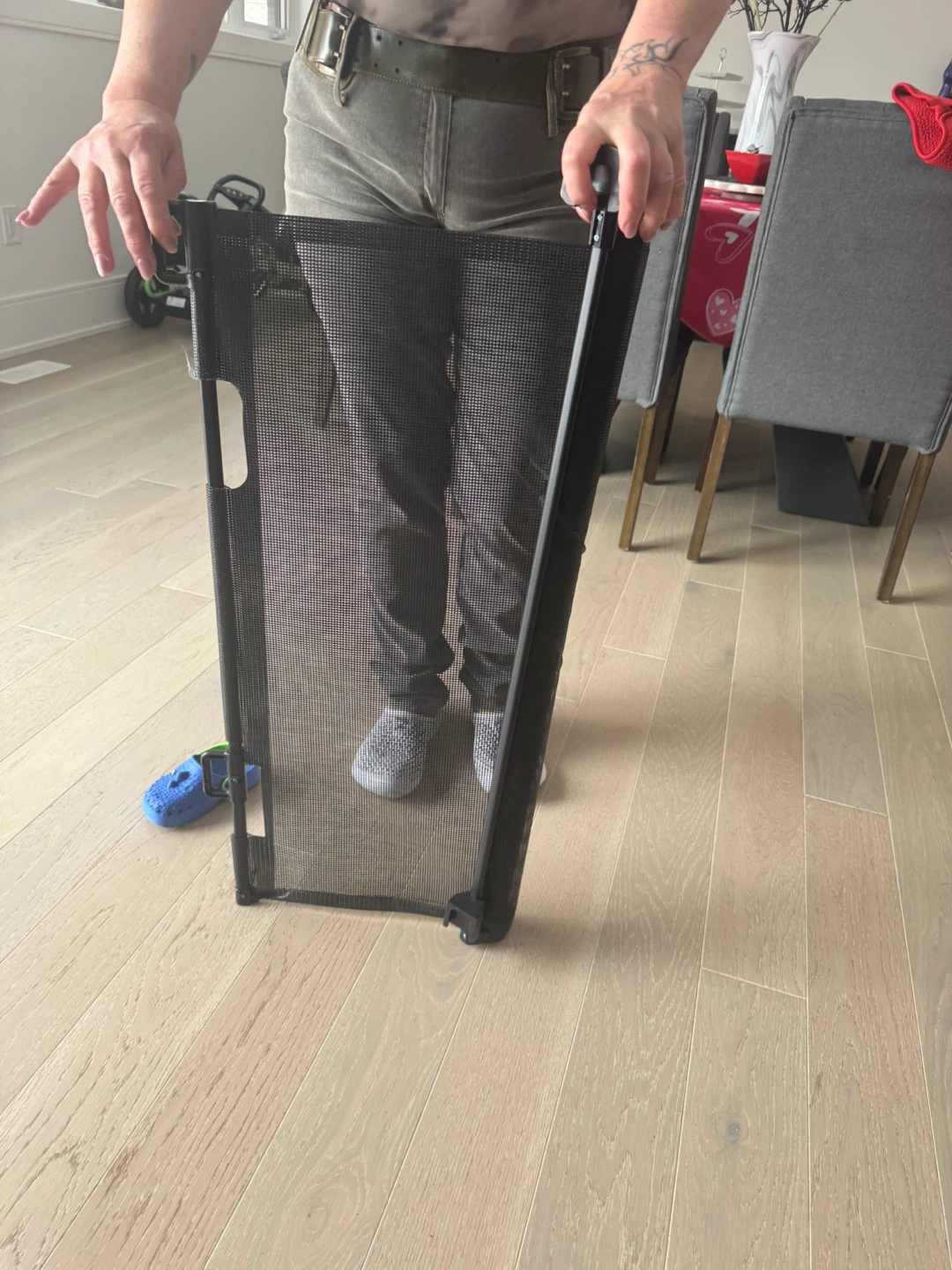 Black Mesh Pet Gate - photo 3