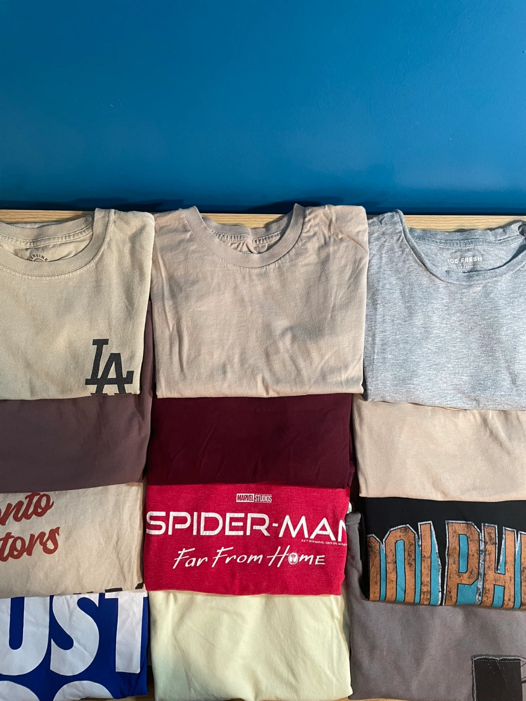 old t shirts ($1) each