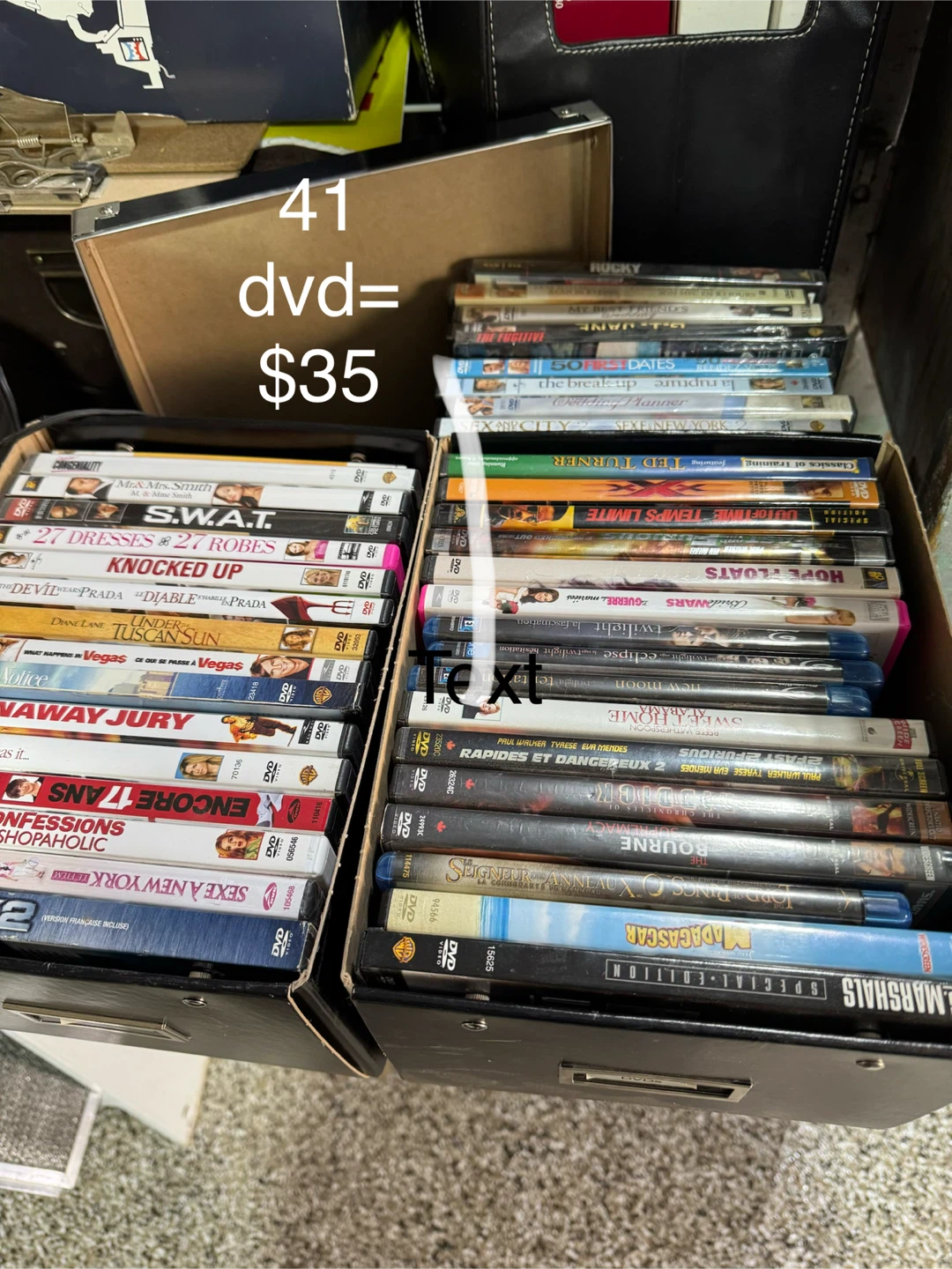 41 DVDs for $35