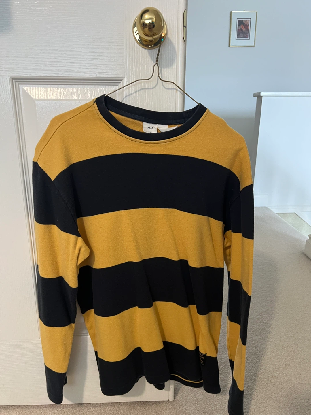 H&M Striped Long Sleeve Shirt