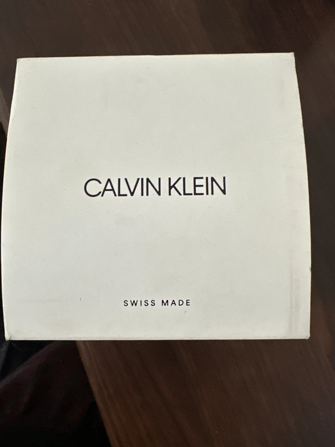 Calvin Klein Swiss Made Stainless Steel Watch