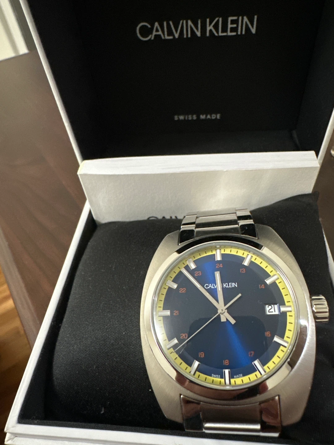 Calvin Klein Swiss Made Stainless Steel Watch - photo 2